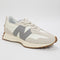 New Balance 327 Snow Grey Off White Grey Trainers