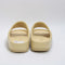 Womens Nike Calm Slides Sesame Sesame