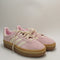 adidas Gazelle Bold W Trainers Clear Pink Cream White Gold Metallic Uk Size 6.5