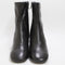 Womens Office Alexis Unlined Heeled Ankle Boots Black Leather