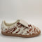 adidas Samba Lt Trainers Cow Print Cream Brown Uk Size 6