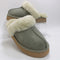 Womens UGG Disquette Slippers Moss Green Muted Brass