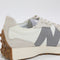 New Balance 327 Snow Grey Off White Grey Trainers