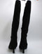 Womens Office Karly Kitten Heel Knee Boots Black