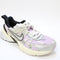 Nike V2K Run Trainers Doll Metallic Silver Black Barely Grape Uk Size 5