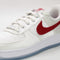Nike Air Force 1 '07 White Varsity Red Trainers