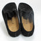 Mens BIRKENSTOCK Naples Wrapped Shoes Black