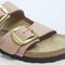 Womens Birkenstock Arizona Big Buckle Sandals Old Rose Nubuck Uk Size 6