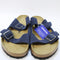 Mens Birkenstock Arizona Two Strap Sandals New Navy Uk Size 10.5