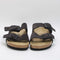 Womens Birkenstock Arizona Two Strap Velvet Gray