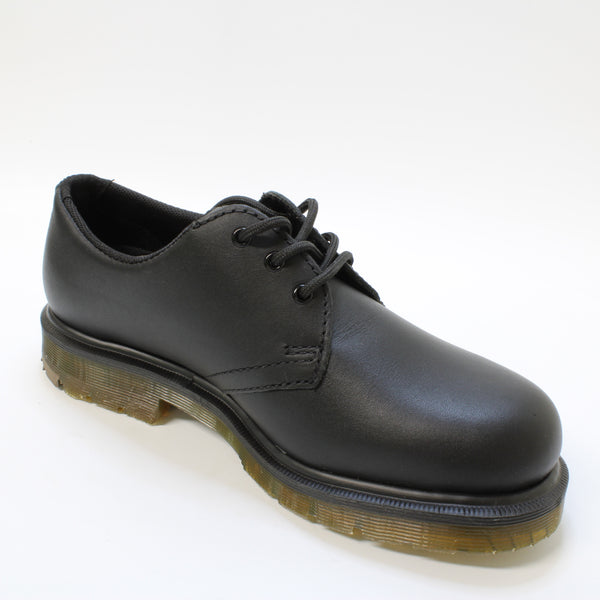 Women's Dr.Martens Arlington NS Occupational Shoe OB Black Industrial Grain - UK Size 5