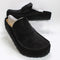 Mens BIRKENSTOCK Naples Wrapped Shoes Black