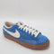 Nike Blazer Low Photo Blue Sail Gum Medium Brown Black Uk Size 4