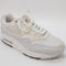 Womens Nike Air Max 1 White Football Grey Platinum Tint Black Uk Size 5