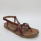 Odd size - Womens Blowfish Malibu Foxtail Braided Sandals Tobacco Dyecut UK Sizes Right 5/Left 4