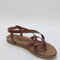 Odd size - Womens Blowfish Malibu Foxtail Braided Sandals Tobacco Dyecut UK Sizes Right 5/Left 4