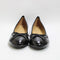 Womens French Sole Amelie Ballet Shoes Black Leather