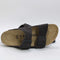 Womens Birkenstock Arizona Two Strap Velvet Gray