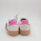 adidas Sambae Trainers White Night Indigo Pink Gum Uk Size 5