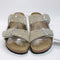 Womens BIRKENSTOCK Arizona Two Strap Sandals Taupe Rivet