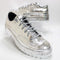 Converse Chuck Taylor All Star Low LTD Trainers Silver Foil