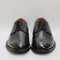 Mens Office Midland 5 Eye Plain Toe Derby Black Leather