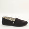 Odd Sizes - Womens Toms Alpargata Black Black Reclycled - UK Sizes Right 5/Left 4