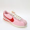 Nike Cortez Trainers Medium Soft Pink Fire Red Sail Team Orange Uk Size 6.5