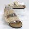 Womens Birkenstock Arizona Two Strap Sandals Sandcastle Suede Uk Size 5