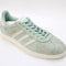 adidas Gazelle Hazy Green Offwhite White Uk Size 6