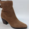 Womens Office Anika Western Ankle Boots Tan Suede Uk Size 8