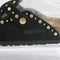 Womens BIRKENSTOCK Boston Clog Black Rivet