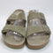 Mens BIRKENSTOCK Arizona Two Strap Sandals Suede Faded Khaki Sfb