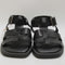 Womens Earth Addict Starfish Chunky Fisherman Sandals Black