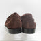 Womens G.H Bass & Co Weejun Penny Loafers Chocolate Suede Uk Size 5