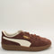 Puma Palermo Trainers Chocotart Warm White Puma Gold Uk Size 5