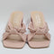 Womens Office Makayla Knotted Block Heel Mules Blush