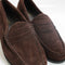 Womens G.H Bass & Co Weejun Penny Loafers Chocolate Suede Uk Size 5