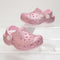 Kids Crocs Classic Clogs Toddler Pink Milk Glitter