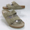 Mens BIRKENSTOCK Arizona Two Strap Sandals Suede Faded Khaki Sfb
