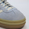 adidas Gazelle Bold W Trainers Clear Sky Cream White Gold Metallic Uk Size 5