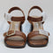 Womens Office Milan Two Part Buckle Sandals Tan