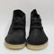 Womens Clarks Originals Desert Coal Boots Black Nubuck