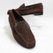 Womens G.H Bass & Co Weejun Penny Loafers Chocolate Suede Uk Size 5