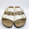 Womens BIRKENSTOCK Arizona Two Strap Sandals Leo Eggshell