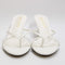 Womens Office Melody  Toe Post Sandals White