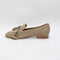 Womens Office Fond Tassel Loafers Taupe Suede