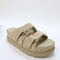 Womens Ugg Goldenstar Hi Slides Sand Uk Size 5