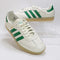 adidas Samba OG Trainers Offwhite Green Gold Metallic
