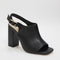 Womens Office Hallmark Shoe Boots Black